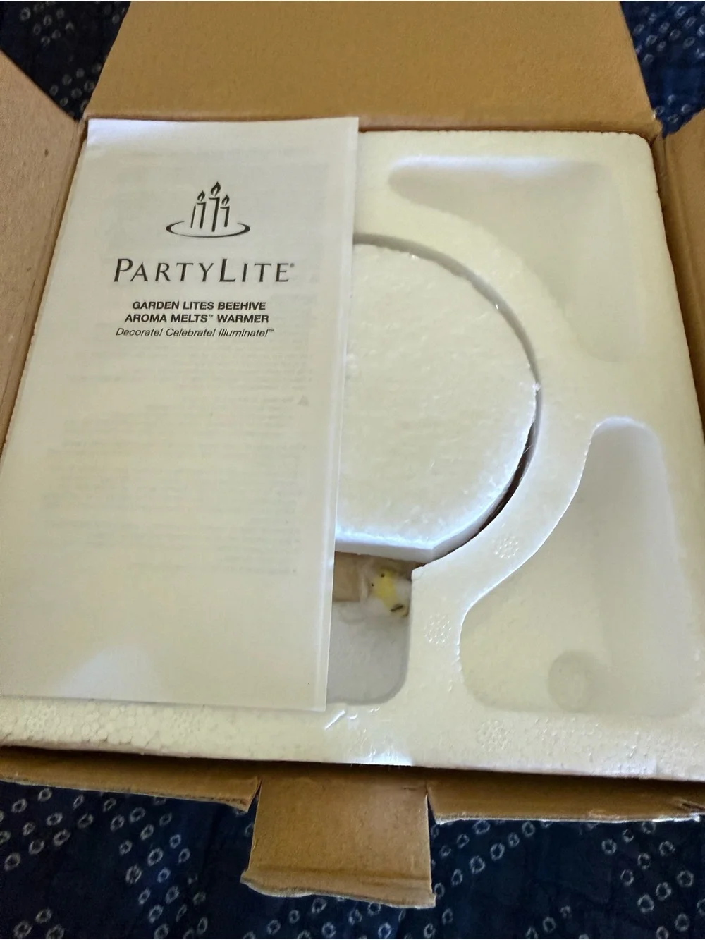 Partylite Garden Lites Beehive Aroma Melts Warmer - Picture 5 of 6